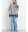 [接触冷感]シャーリングロゴプリントTシャツ