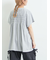 [接触冷感]シャーリングロゴプリントTシャツ