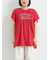 [接触冷感]シャーリングロゴプリントTシャツ
