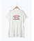 [接触冷感]シャーリングロゴプリントTシャツ