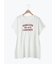 [接触冷感]シャーリングロゴプリントTシャツ