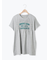 [接触冷感]シャーリングロゴプリントTシャツ
