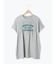 [接触冷感]シャーリングロゴプリントTシャツ