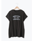 [接触冷感]シャーリングロゴプリントTシャツ