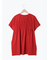 [接触冷感]シャーリングロゴプリントTシャツ