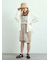 デニム/ツイルペインターハーフパンツ