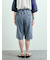 デニム/ツイルペインターハーフパンツ