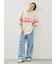 [接触冷感]編み上げラインTシャツ