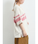 [接触冷感]編み上げラインTシャツ