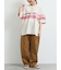 [接触冷感]編み上げラインTシャツ