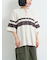 [接触冷感]編み上げラインTシャツ