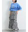 [接触冷感]編み上げラインTシャツ