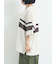 [接触冷感]編み上げラインTシャツ