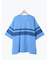 [接触冷感]編み上げラインTシャツ
