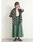 ナイロンサイドラインギャザースカート