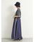 ナイロンサイドラインギャザースカート