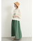 ナイロンサイドラインギャザースカート