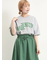ブロッキングロゴプリントTシャツ