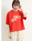 ブロッキングロゴプリントTシャツ