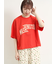 ブロッキングロゴプリントTシャツ