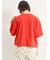 ブロッキングロゴプリントTシャツ