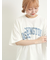 ブロッキングロゴプリントTシャツ