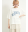 ブロッキングロゴプリントTシャツ