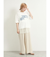 ブロッキングロゴプリントTシャツ