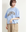 ブロッキングロゴプリントTシャツ