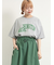 ブロッキングロゴプリントTシャツ