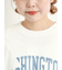 ブロッキングロゴプリントTシャツ