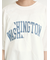 ブロッキングロゴプリントTシャツ