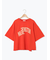 ブロッキングロゴプリントTシャツ