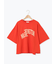ブロッキングロゴプリントTシャツ
