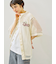 転写バックプリントノースリーブ