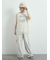 メッシュTシャツ&プリントノースリーブSET