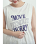 メッシュTシャツ&プリントノースリーブSET