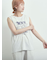 メッシュTシャツ&プリントノースリーブSET