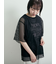 メッシュTシャツ&プリントノースリーブSET