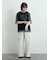 メッシュTシャツ&プリントノースリーブSET