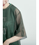 メッシュTシャツ&プリントノースリーブSET