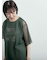 メッシュTシャツ&プリントノースリーブSET