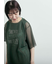 メッシュTシャツ&プリントノースリーブSET