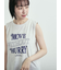 メッシュTシャツ&プリントノースリーブSET
