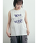 メッシュTシャツ&プリントノースリーブSET