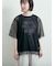 メッシュTシャツ&プリントノースリーブSET