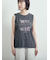 メッシュTシャツ&プリントノースリーブSET