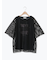 メッシュTシャツ&プリントノースリーブSET