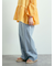 デニムロールアップパンツ