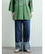 デニムロールアップパンツ